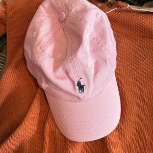 Ralph Lauren child’s pink baseball hat